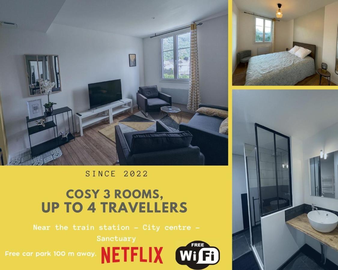 T2 Bis Cosy Proche Gare Appartement Lourdes Buitenkant foto